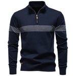 CLASSIC HALF-ZIP KNIT PULLOVER FOR MEN