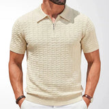 MODERN ZIP POLO FOR MEN