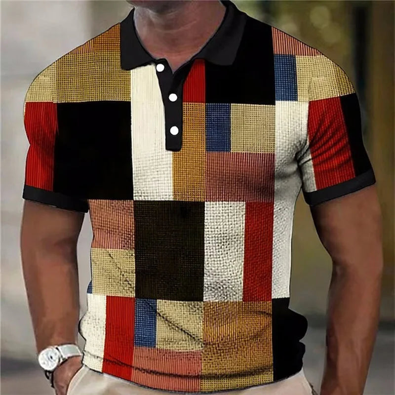 Kevin | Casual Plaid Print Shirt