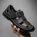 Corbin Genuine Leather Fisherman Sandals