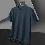 WAFFLE KNIT T-SHIRT FOR MEN