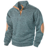 PULLOVER WITH HALF-ZIP FOR MEN