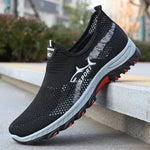 MESH SLIP-ON SNEAKERS FOR MEN