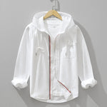 Sunveil Hooded Linen Shirt