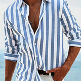 Leonard | Striped Summer Shirt