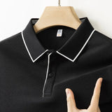 Derek Casual Knit Polo Shirt