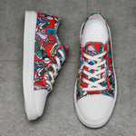 Doodle Mesh Sneakers