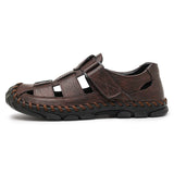 Corbin Genuine Leather Fisherman Sandals
