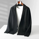 REFINED KNITTED CARDIGAN FOR MEN