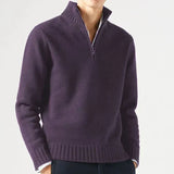 Lucio | Elegant half-zip sweater