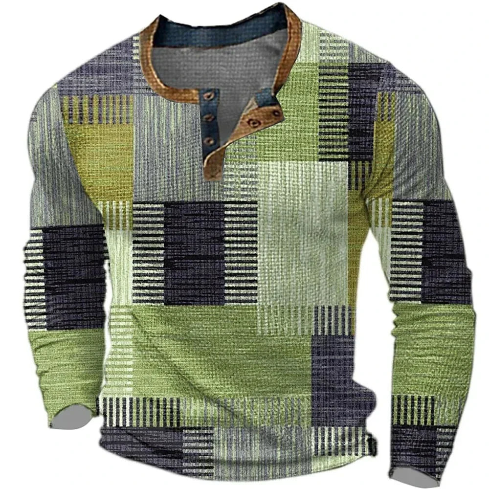 Andrew | Colourful Long Sleeve Shirt