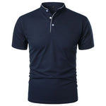 Felin | Elegant stand-up collar polo shirt