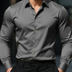 ELASTIC BUSINESS SHIRT FOR MEN