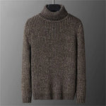 ROLLED COLLAR PULLOVER FOR MEN