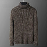 ROLLED COLLAR PULLOVER FOR MEN