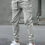 SLIM CARGO TROUSERS FOR MEN