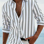 Elliott Casual Striped Summer Shirt