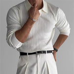 Hadley Ribbed Knit Polo