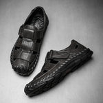 Corbin Genuine Leather Fisherman Sandals