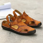 CLASSIC LEATHER SANDALS FOR MEN