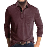 CLASSIC LONG SLEEVE POLO FOR MEN