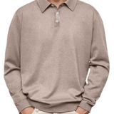 LONG SLEEVE POLO SHIRT FOR MEN