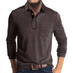 CLASSIC LONG SLEEVE POLO FOR MEN