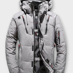 SOLID WINTER JACKET FOR MEN