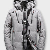 SOLID WINTER JACKET FOR MEN