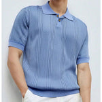 Men's Lightweight Breathable Knit Polo