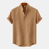 Vander | Stand-up collar shirt