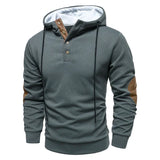 SLIM FIT HALF-BUTTON PULLOVER FOR MEN