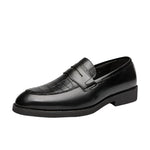 Crownfield Crocodile Loafers