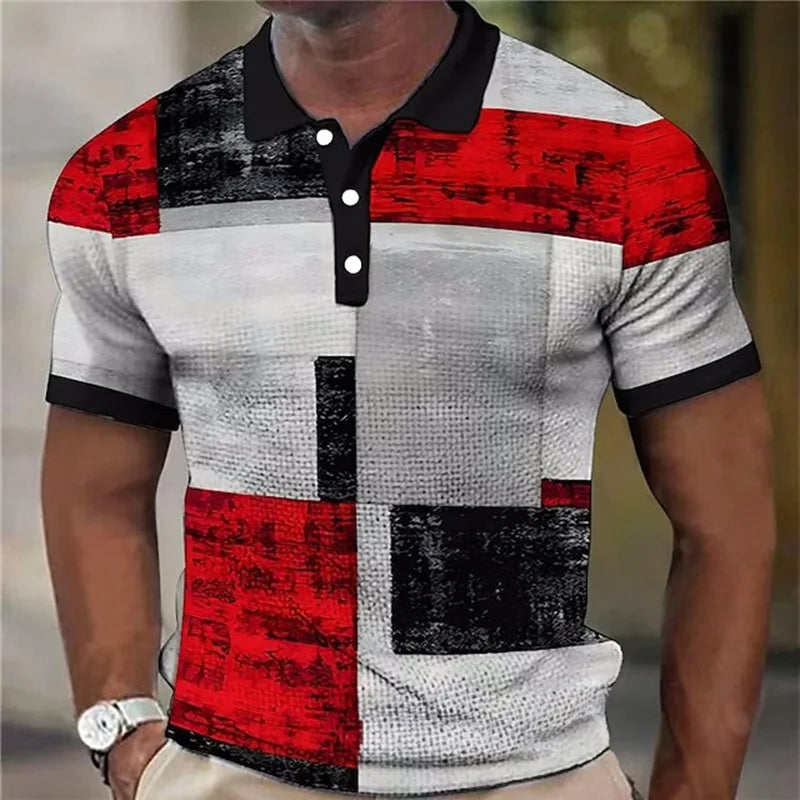 Kevin | Casual Plaid Print Shirt