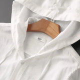 Ward Linen Hooded Shirt