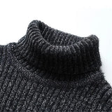 ROLLED COLLAR PULLOVER FOR MEN