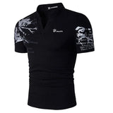 BOLD GRAPHIC POLO SHIRT FOR MEN