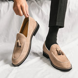 Oxford Suede Tassel Loafer