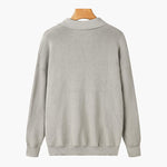 TEXTURED ZIP SWEATER FOR MEN