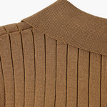 TEXTURED COTTON POLO FOR MEN