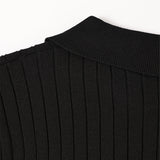 TEXTURED COTTON POLO FOR MEN
