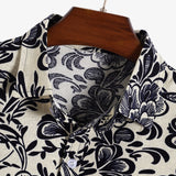 Floral Ethnic Style Print Shirts