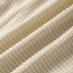 Hoooyi Waffle Lapel Solid Henley Shirts