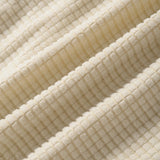 Hoooyi Waffle Lapel Solid Henley Shirts
