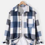 Flannel Plaid Overshirt