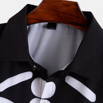 Skeleton Print Shirt