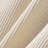 Long Sleeved Corduroy Revere Collar Shirt