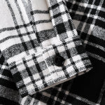 Patchwork Flannel Plaid Overshirt