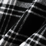 Patchwork Flannel Plaid Overshirt