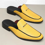 Capri Genuine Leather Slides